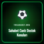 Sahabet canlı destek konularını öğrenen bir kullanıcı kulaklıkla gülümsüyor.