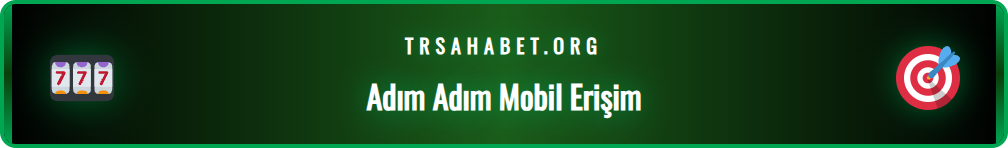 Sahabet mobil sitesine adım adım sorunsuz giriş yapma rehberi.