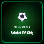 Sahabet iOS giriş işlemini bir iPhone üzerinde yapan kullanıcı.
